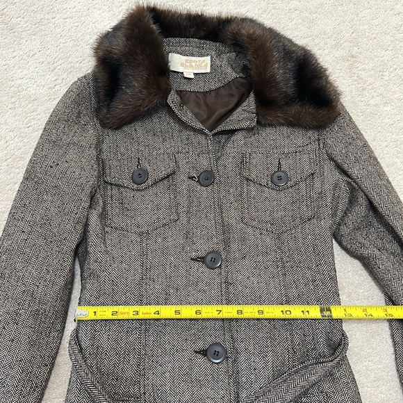 Tweed style coat - Picture 5 of 6